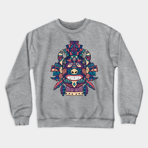 Tribal Mask Crewneck Sweatshirt by TylerMade